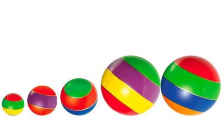 Купить Мячи резиновые (комплект из 5 мячей различного диаметра) в Тетюши 